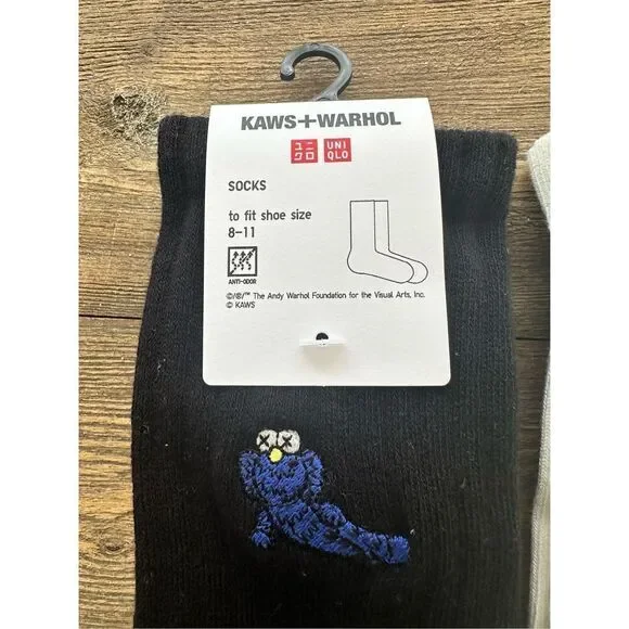 Pair of NTW - Kaws/Warhol Socks - Picture 3 of 4